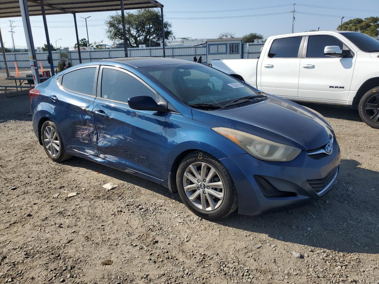 HYUNDAI ELANTRA 2015 VIN KMHDH4AE3FU421963 фото 4