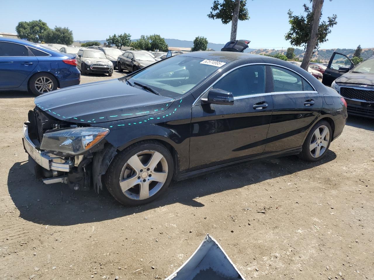 MERCEDES-BENZ CLA-CLASS 2015 VIN WDDSJ4EB9FN254749