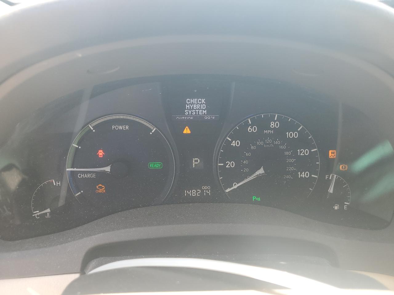 2010 Lexus Rx 450H VIN: JTJBC1BA3A2024078 Lot: 61655655