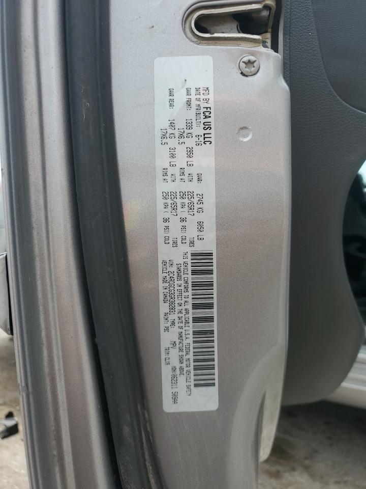 2016 Dodge Grand Caravan Sxt VIN: 2C4RDGCG3GR382831 Lot: 63090015