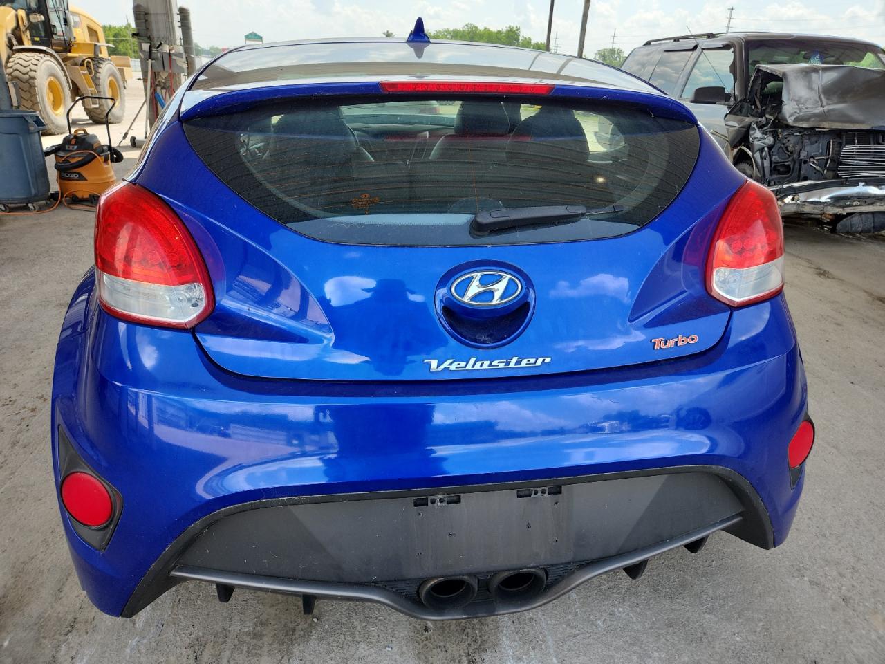2013 Hyundai Veloster Turbo VIN: KMHTC6AE4DU119181 Lot: 62147045