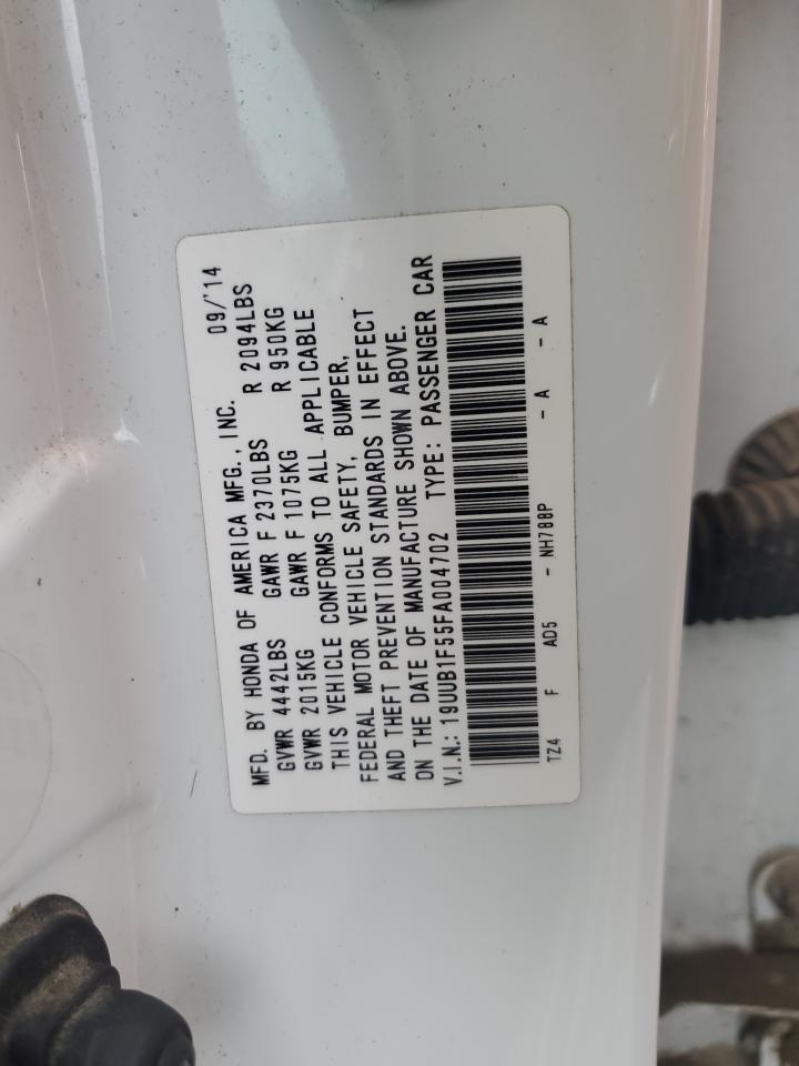 2015 Acura Tlx Tech VIN: 19UUB1F55FA004702 Lot: 62202045