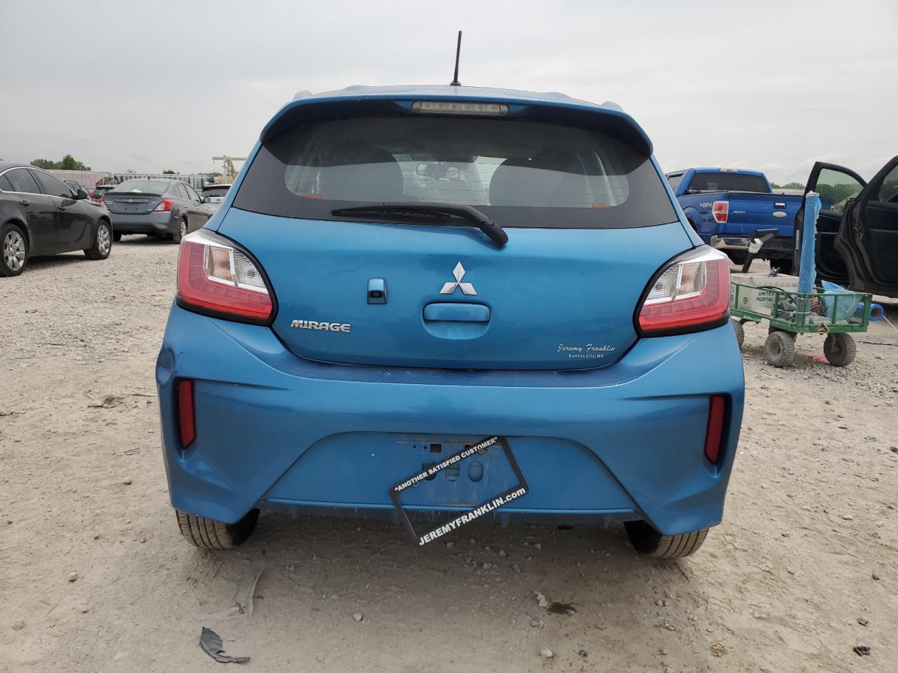 2021 Mitsubishi Mirage Es VIN: ML32AUHJ6MH002906 Lot: 60501695