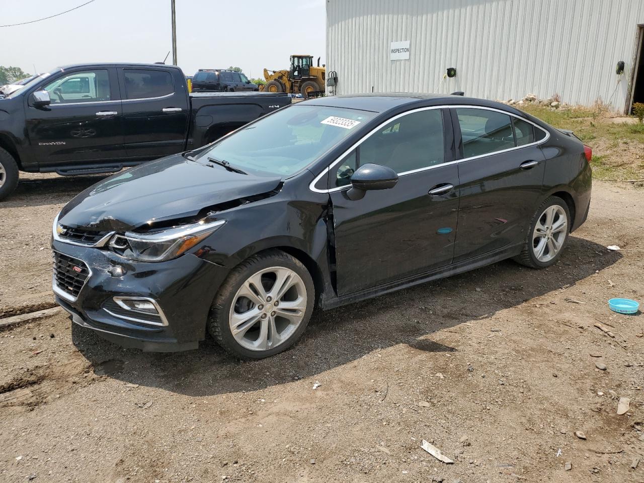 2018 Chevrolet Cruze Premier na sprzedaż w Portland, MI - Front End
