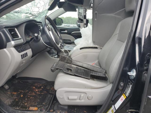  TOYOTA HIGHLANDER 2017 Black