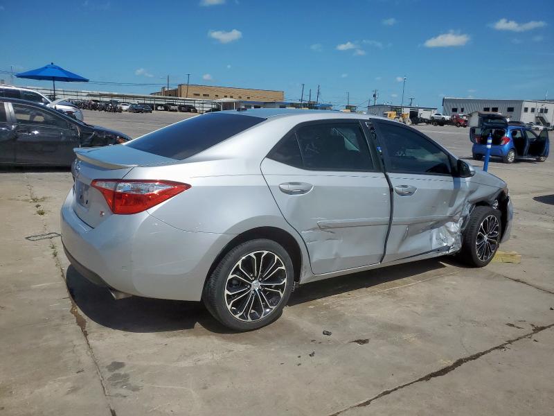  TOYOTA COROLLA 2016 Srebrny