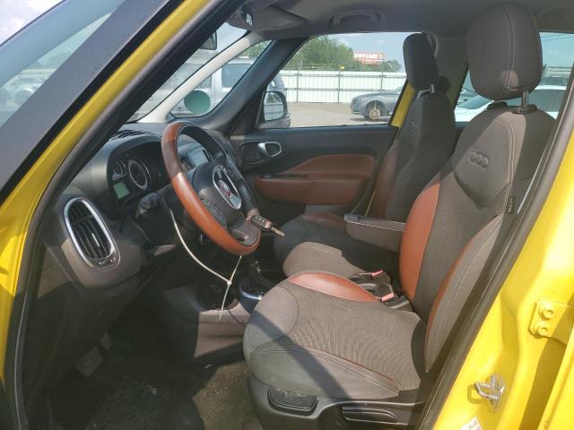 Паркетники FIAT 500 2014 Желтый