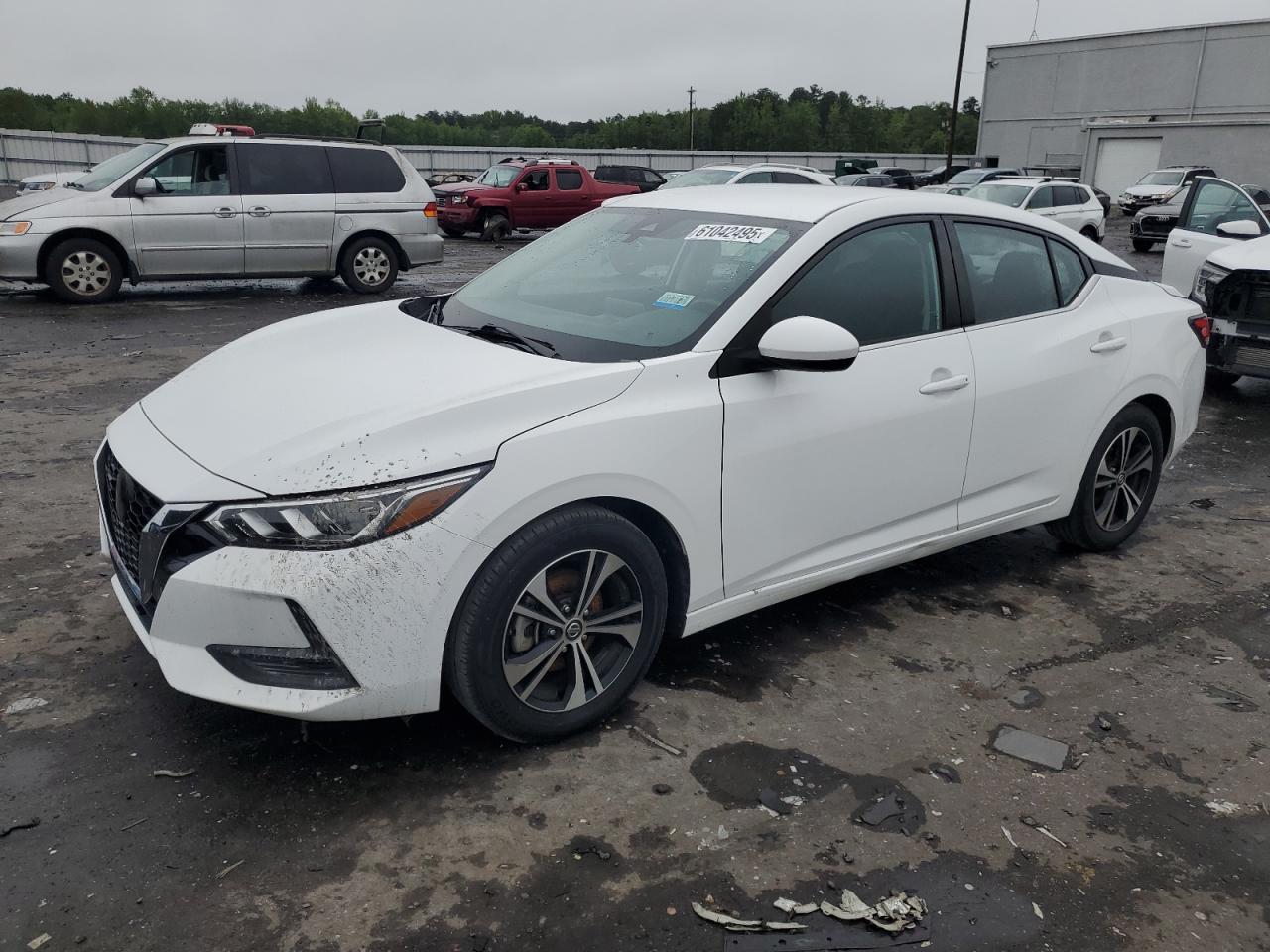 2022 Nissan Sentra Sv იყიდება Fredericksburg-ში, VA - Minor Dent/Scratches