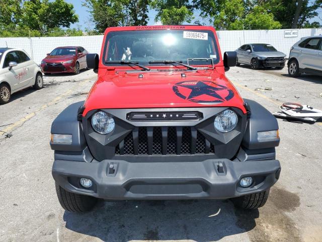  JEEP WRANGLER 2022 Красный
