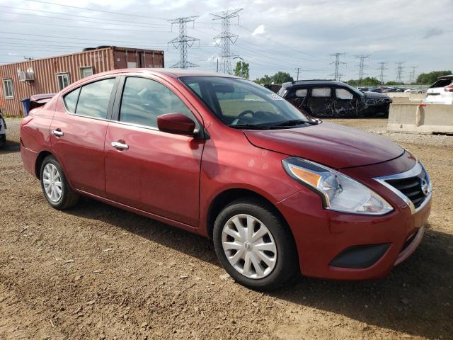  NISSAN VERSA 2019 Бургунди