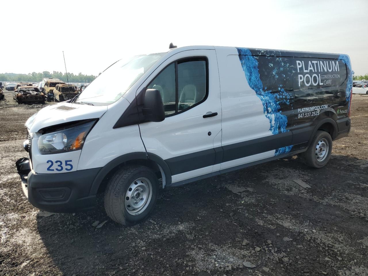 2023 Ford Transit T-250 للبيع في Elgin، IL - Rear End