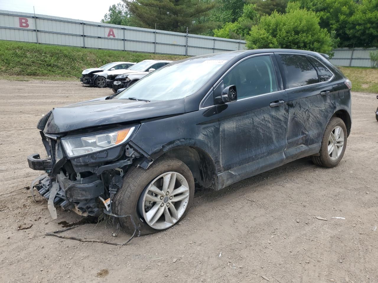 2018 Ford Edge Sel за продажба в Davison, MI - Front End