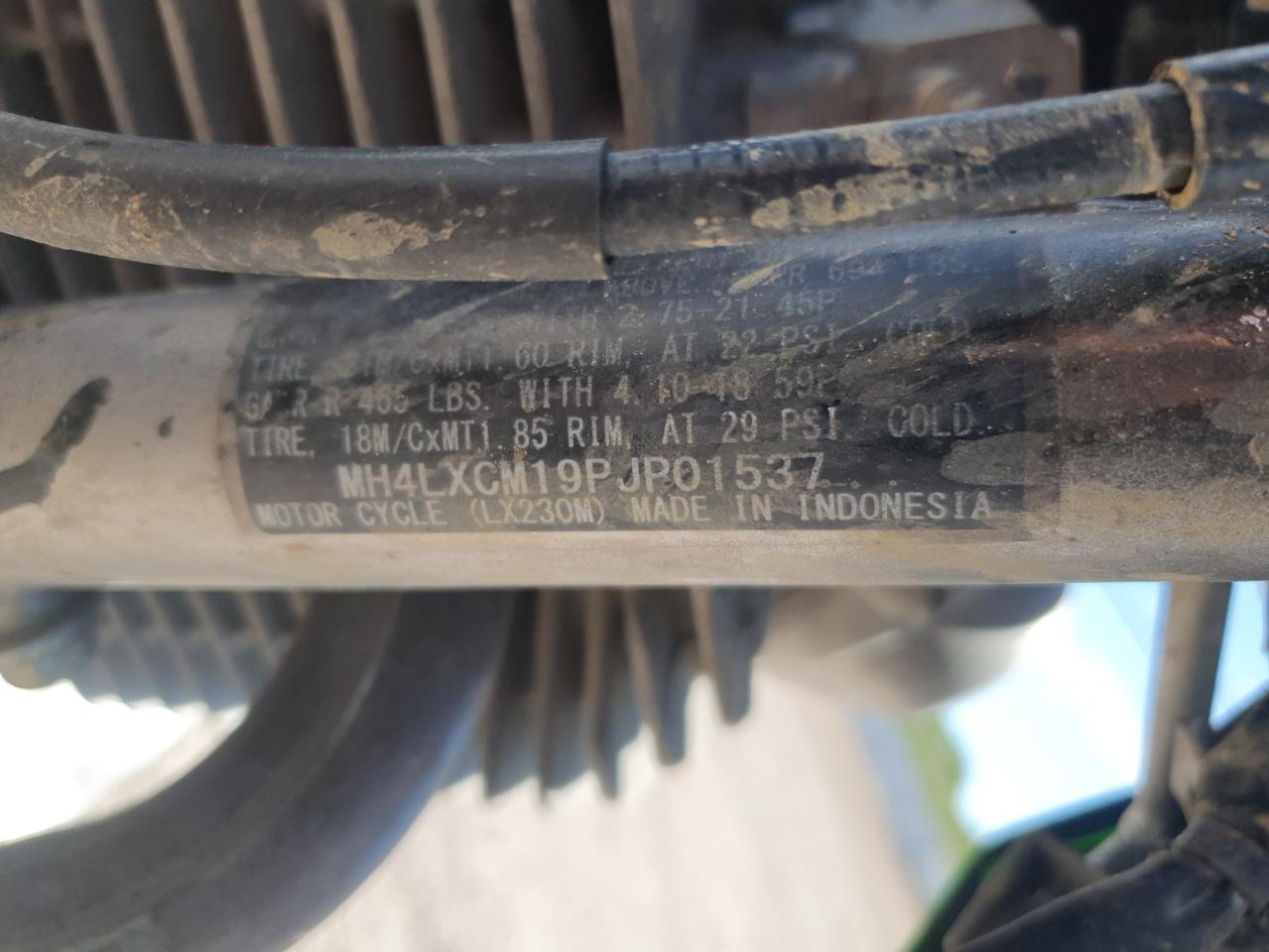 mh4lxcm19pjp01537 MH4LXCM19PJP01537 2023 Kawasaki Klx230 M