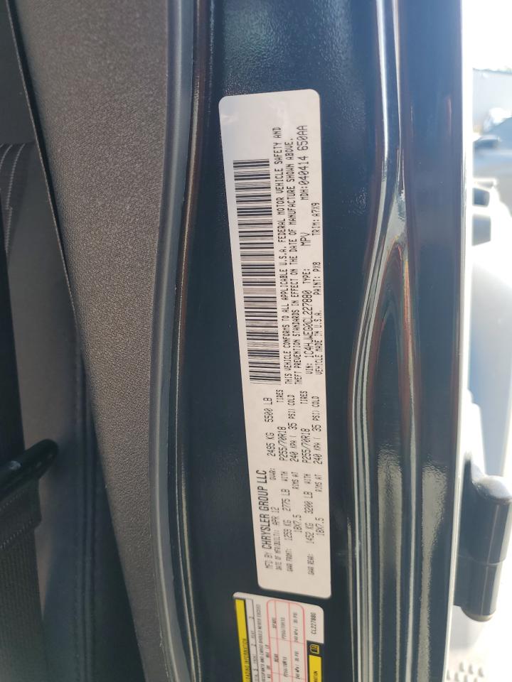 2012 Jeep Wrangler Unlimited Sahara VIN: 1C4HJWEG0CL227880 Lot: 62356585