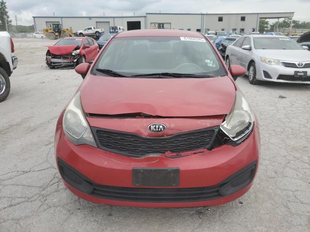  KIA RIO 2015 Червоний
