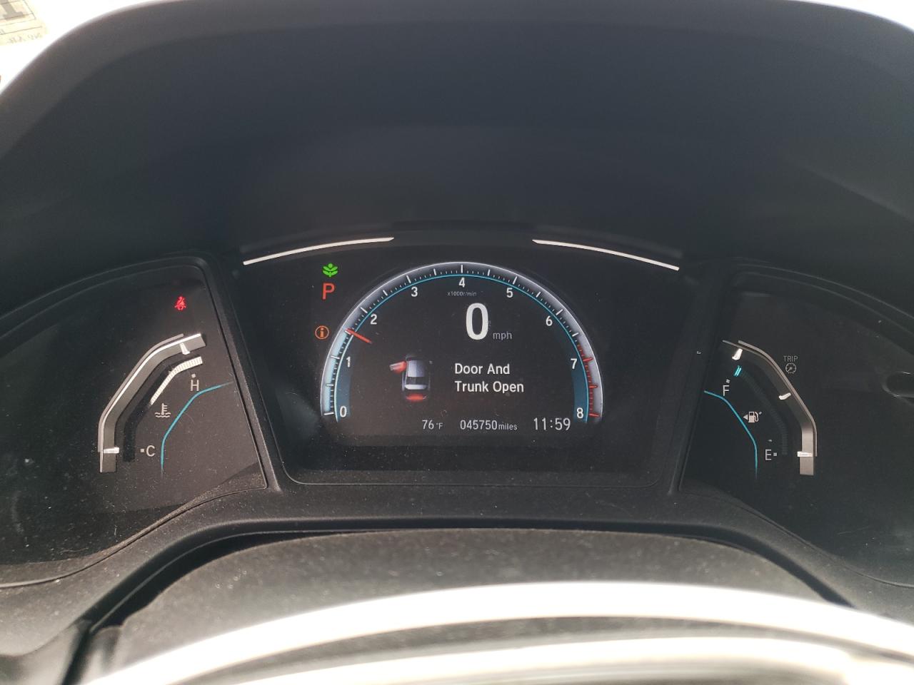 HONDA CIVIC 2020 VIN 2HGFC2F68LH570838 фото 9