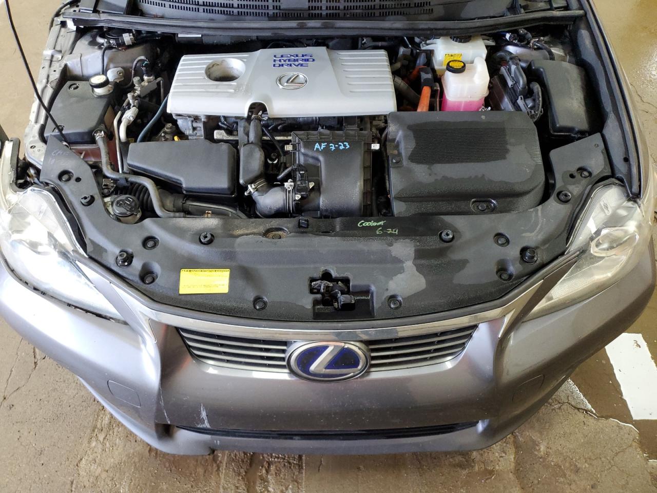 2012 Lexus Ct 200 VIN: JTHKD5BH6C2086452 Lot: 59383855