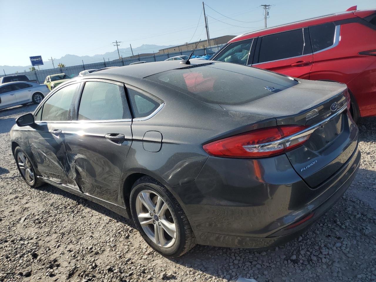 FORD FUSION 2018 VIN 3FA6P0H70JR206143 zdjęcie 2