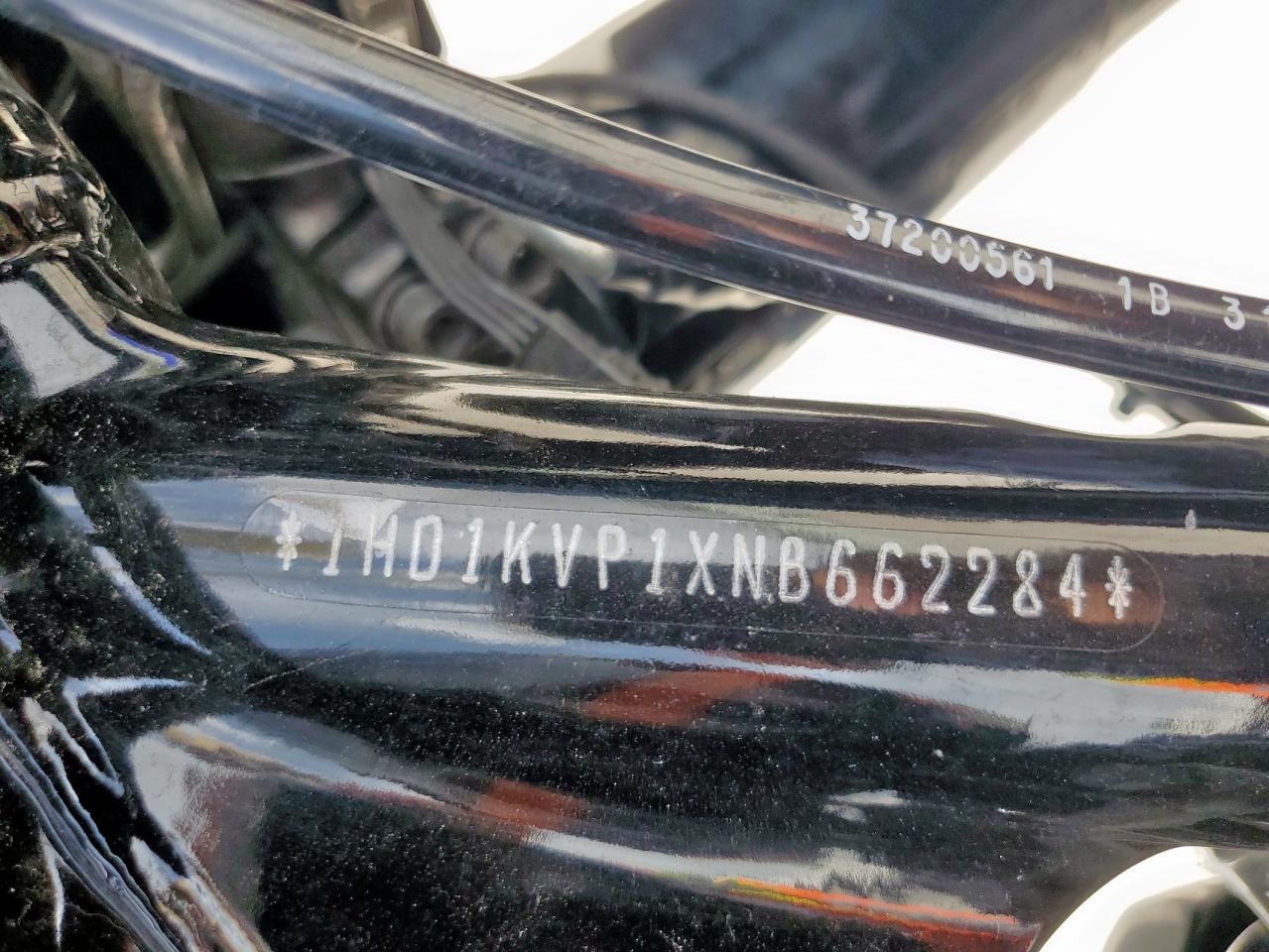 2022 Harley-Davidson Flhrxs VIN: 1HD1KVP1XNB662284 Lot: 63127305