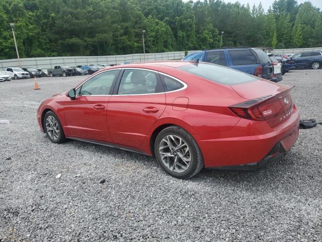  HYUNDAI SONATA 2021 Червоний