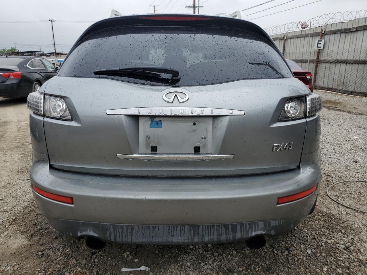 2005 Infiniti Fx45 VIN: JNRBS08W35X401665 Lot: 59184355