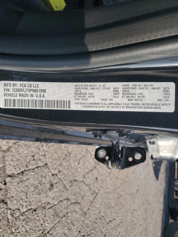 RAM 1500 2023 VIN 1C6SRFJT9PN651898 фото 12