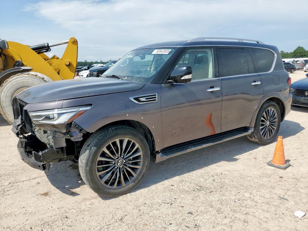 2023 Infiniti Qx80 Luxe للبيع في Houston، TX - Front End