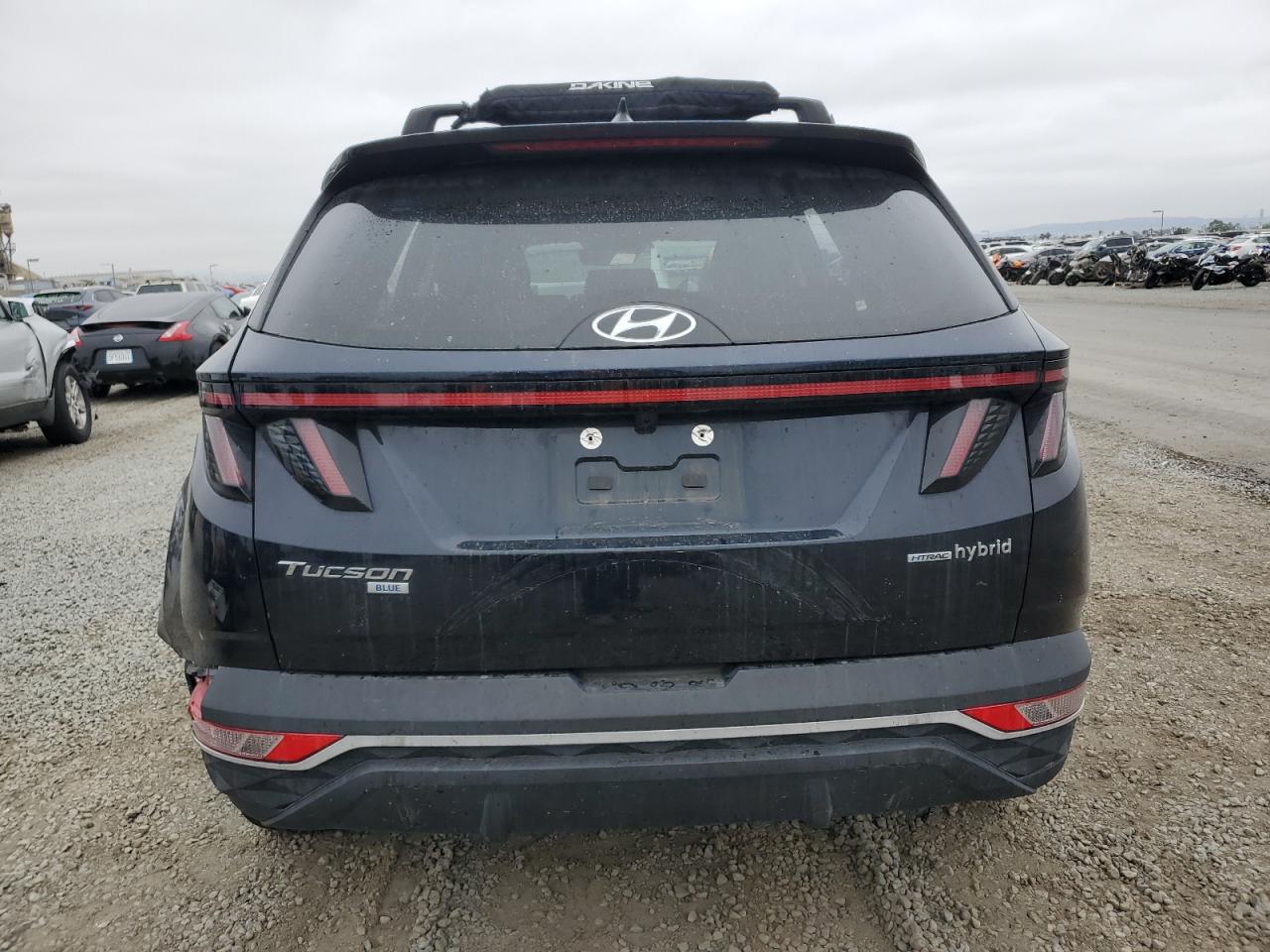 2022 Hyundai Tucson Blue VIN: KM8JBCA18NU062071 Lot: 59700175