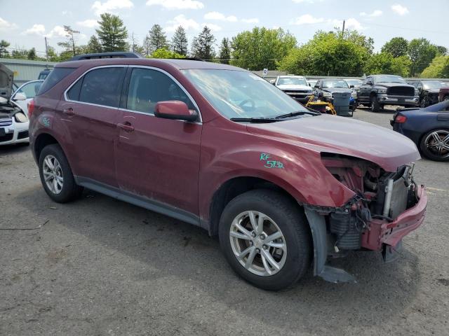  CHEVROLET EQUINOX 2017 Бордовый