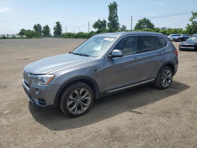 2017 BMW X3 XDRIVE28I   for sale at Copart QC - MONTREAL