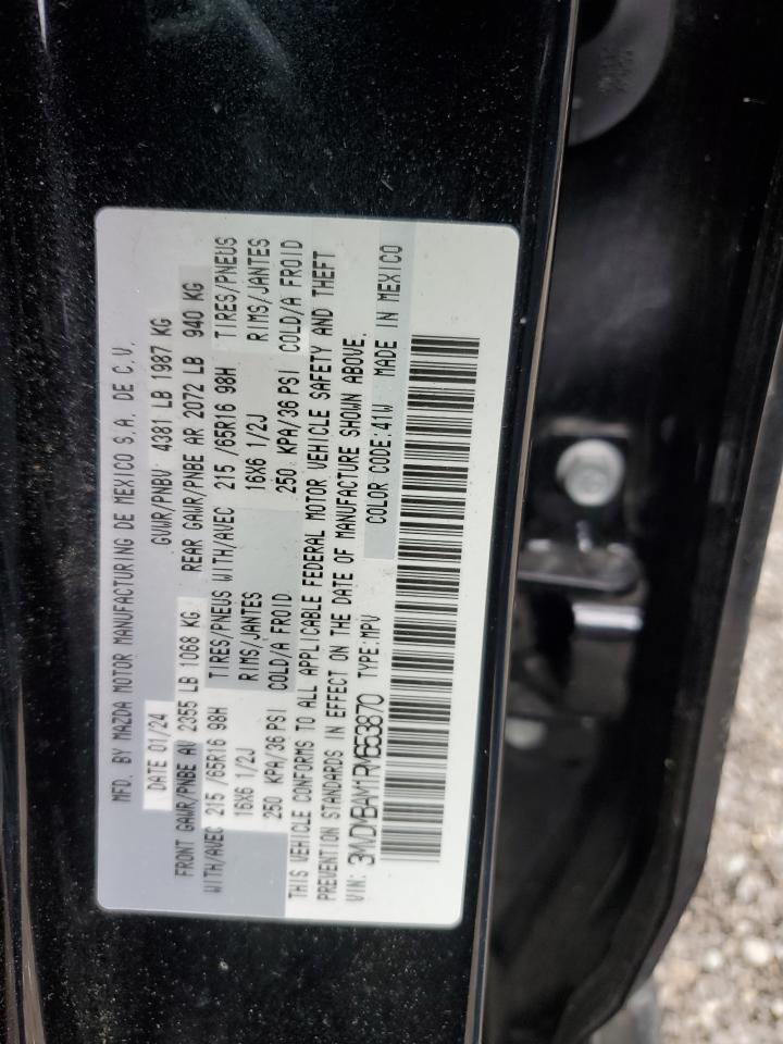 2024 Mazda Cx-30 VIN: 3MVDMBAM1RM653870 Lot: 61503545