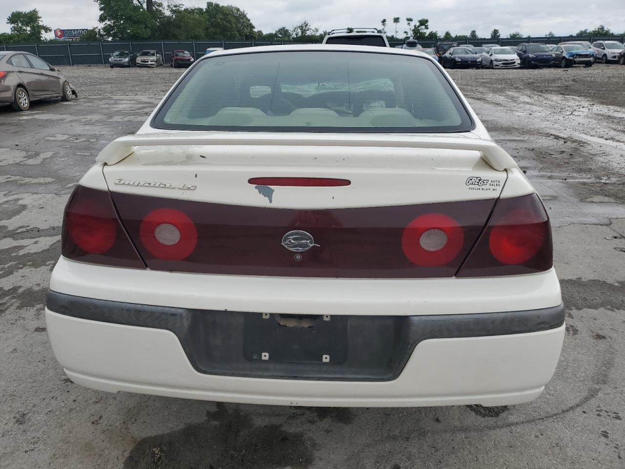 2001 Chevrolet Impala Ls VIN: 2G1WH55K619373733 Lot: 59438265