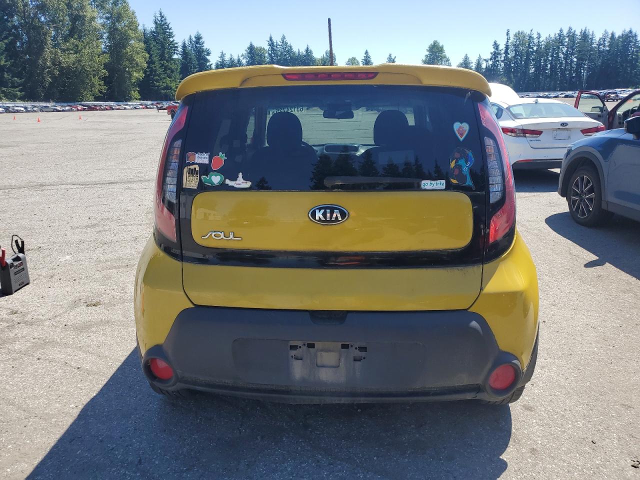 2014 Kia Soul + VIN: KNDJP3A5XE7066209 Lot: 63124725