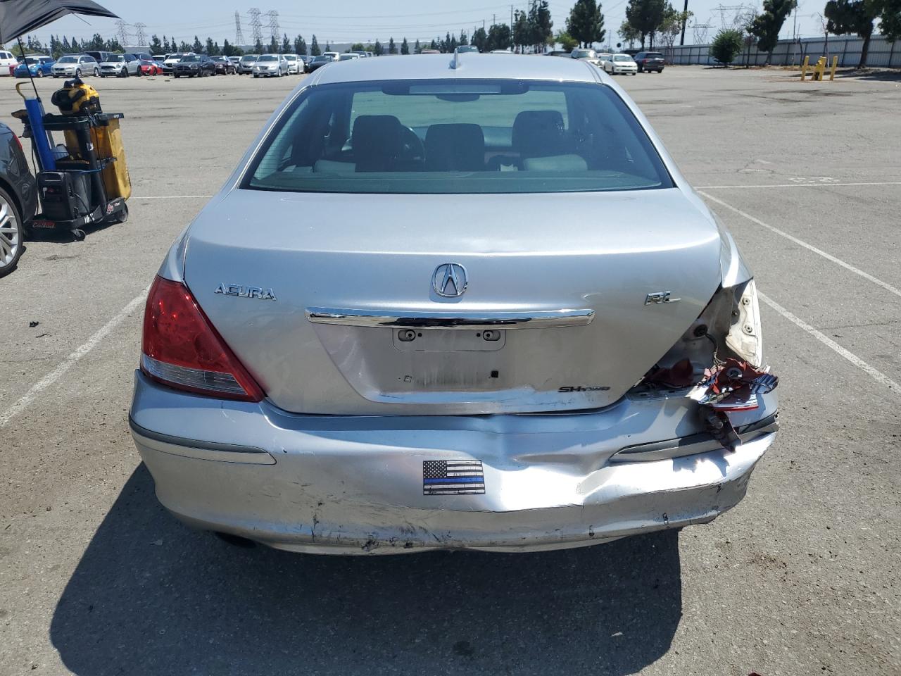 2005 Acura Rl VIN: JH4KB16555C018171 Lot: 61022135