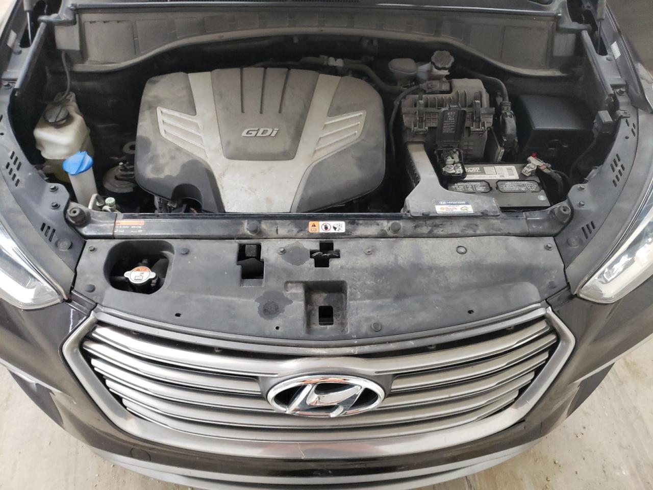 2017 Hyundai Santa Fe Se VIN: KM8SM4HF1HU208143 Lot: 60285985