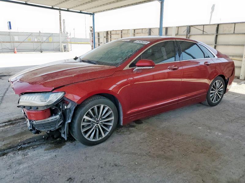 Sedans LINCOLN MKZ 2017 Maroon
