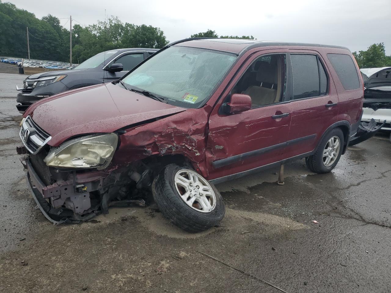 HONDA CRV 2004 VIN JHLRD78894C016784