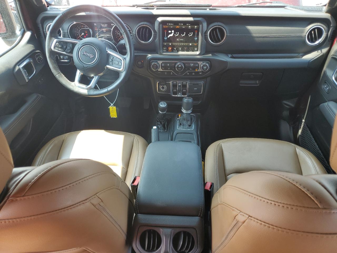 2021 Jeep Gladiator Overland VIN: 1C6HJTFG4ML525371 Lot: 62309525