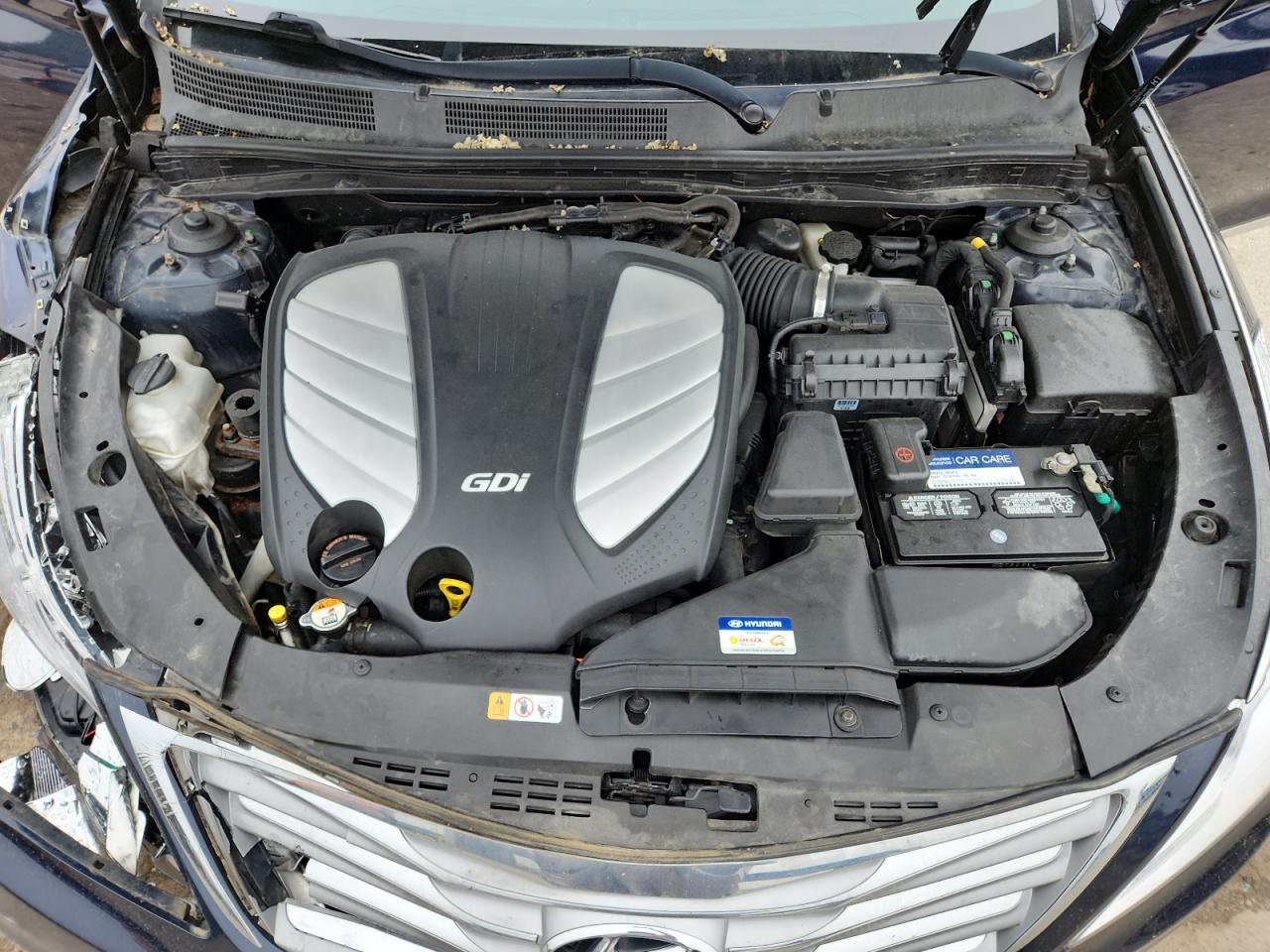 2012 Hyundai Azera Gls VIN: KMHFG4JGXCA184219 Lot: 59891705