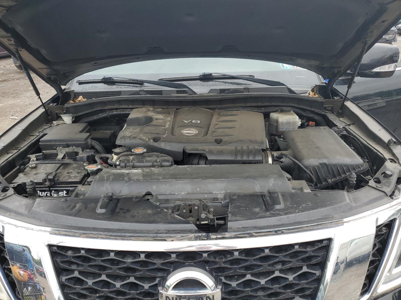 2017 Nissan Armada Sv VIN: JN8AY2ND0H9006770 Lot: 61878955