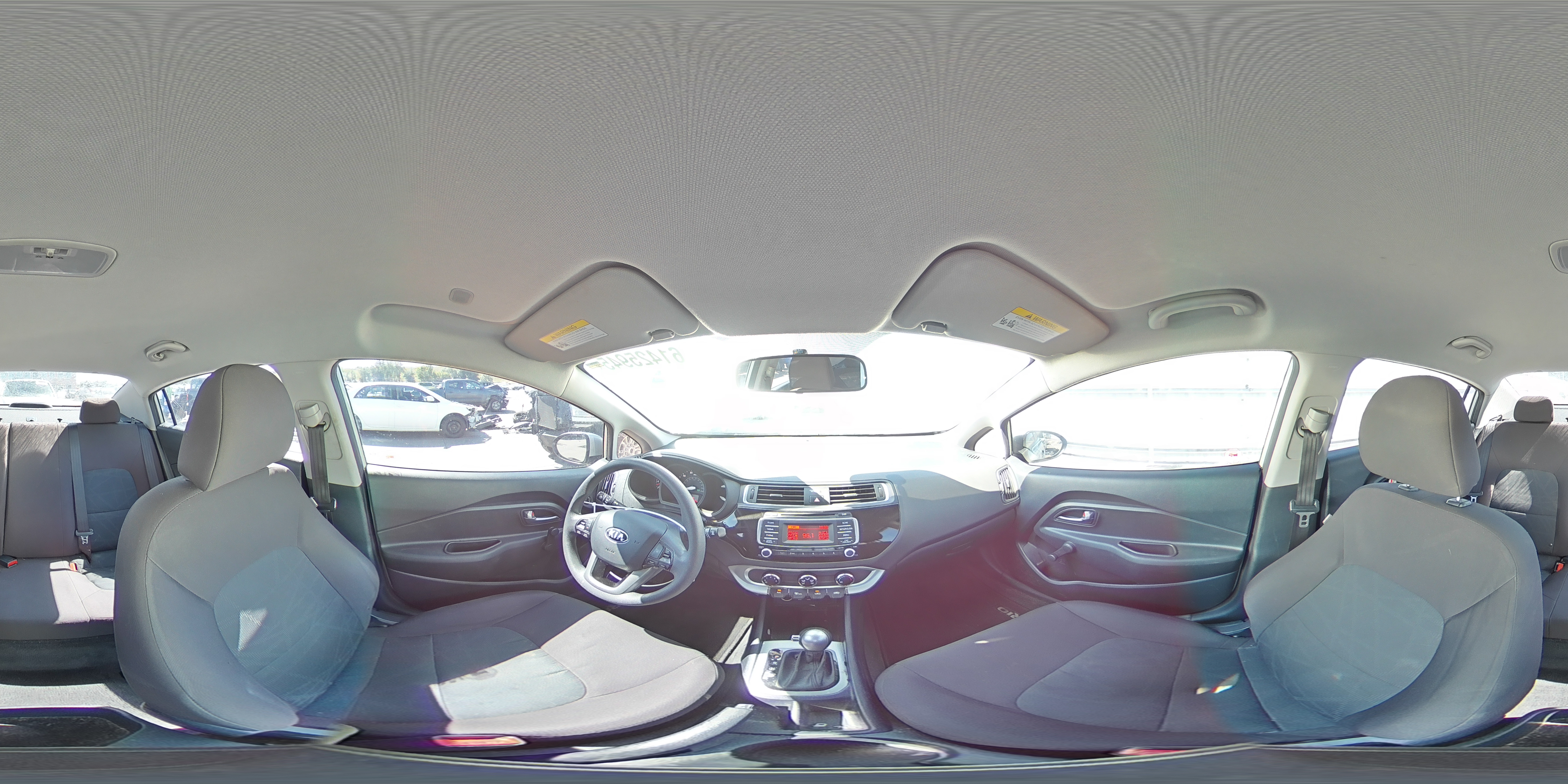 2016 Kia Rio Lx VIN: KNADM4A34G6681595 Lot: 61425945