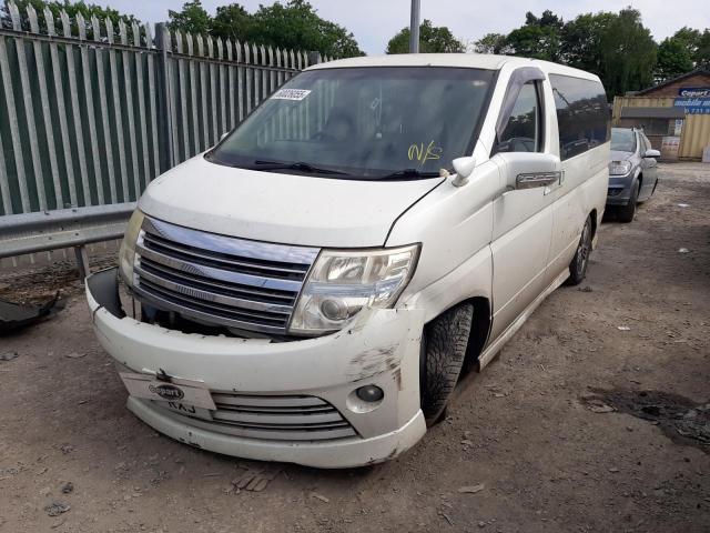 2010 NISSAN ELGRAND for sale at Copart WOLVERHAMPTON