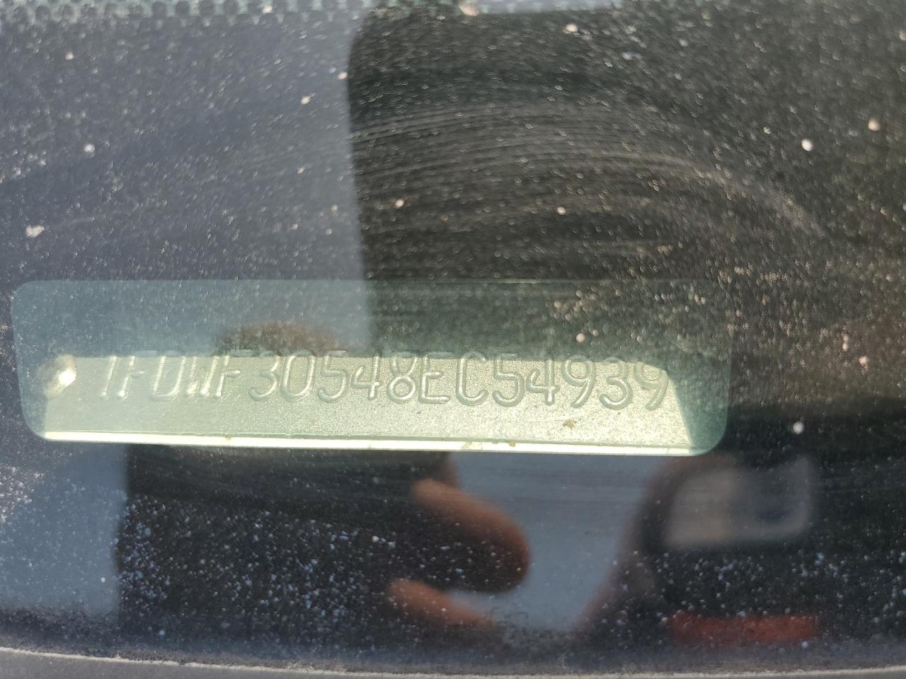 2008 Ford F350 Srw Super Duty VIN: 1FDWF30548EC54939 Lot: 58777035