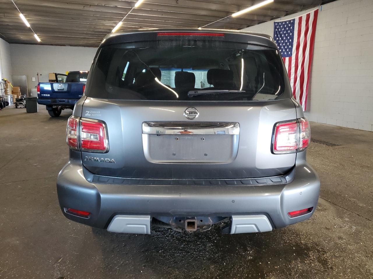 2017 Nissan Armada Sv VIN: JN8AY2NC1H9510395 Lot: 62829055