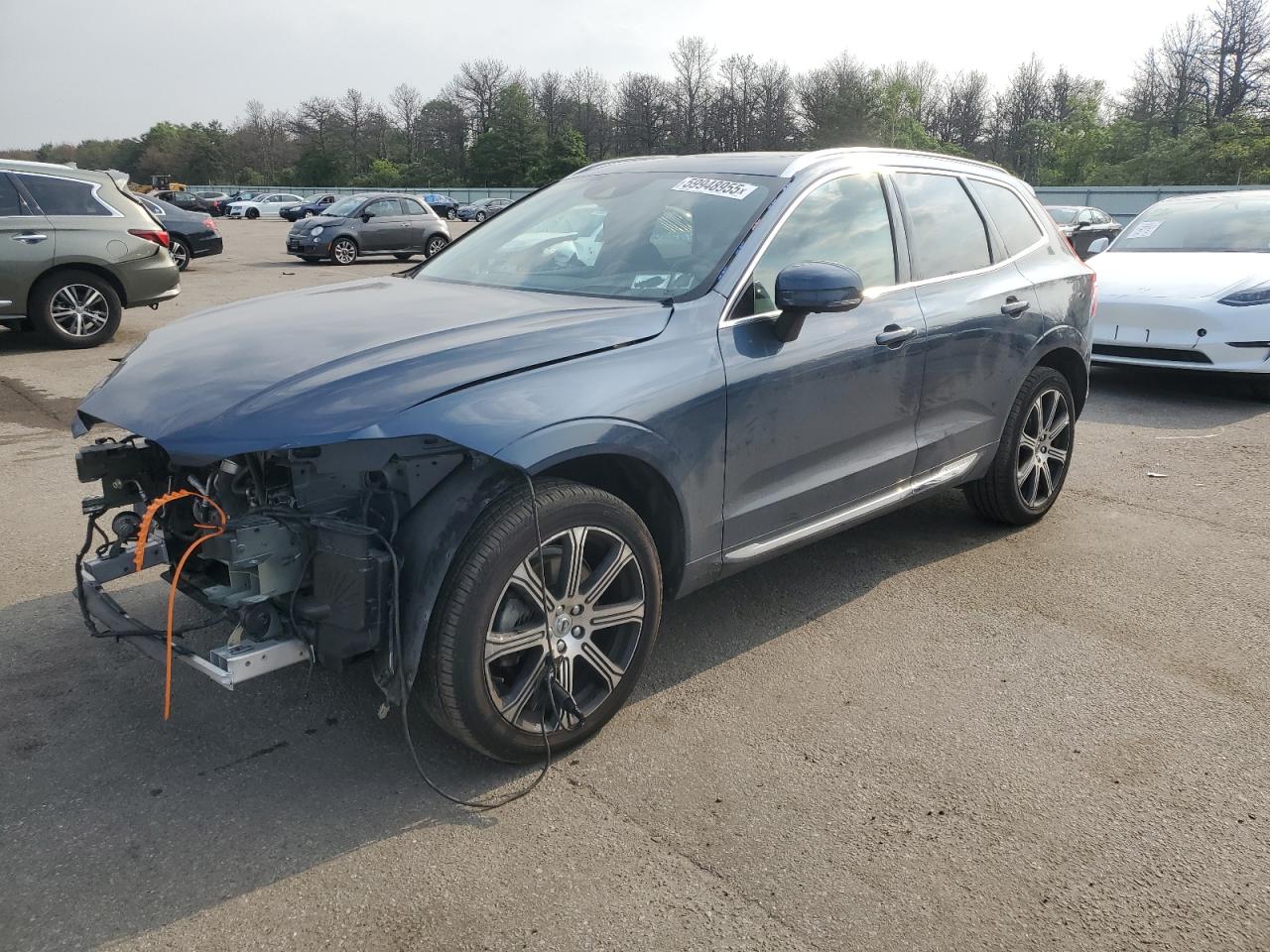 2019 Volvo Xc60 T6 Inscription de vânzare în Brookhaven, NY - Front End
