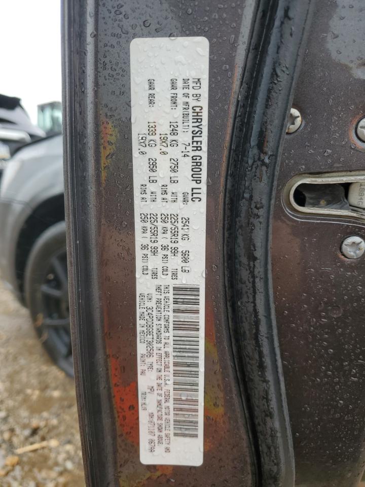 2014 Dodge Journey Sxt VIN: 3C4PDDBG8ET302506 Lot: 69856985