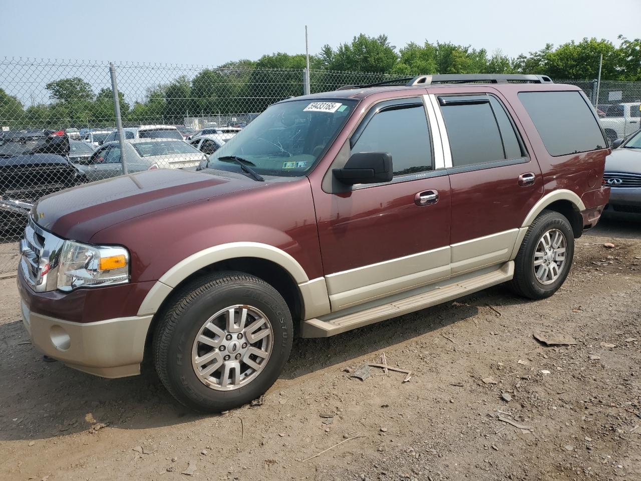 2009 Ford Expedition Eddie Bauer na sprzedaż w Chalfont, PA - Rear End