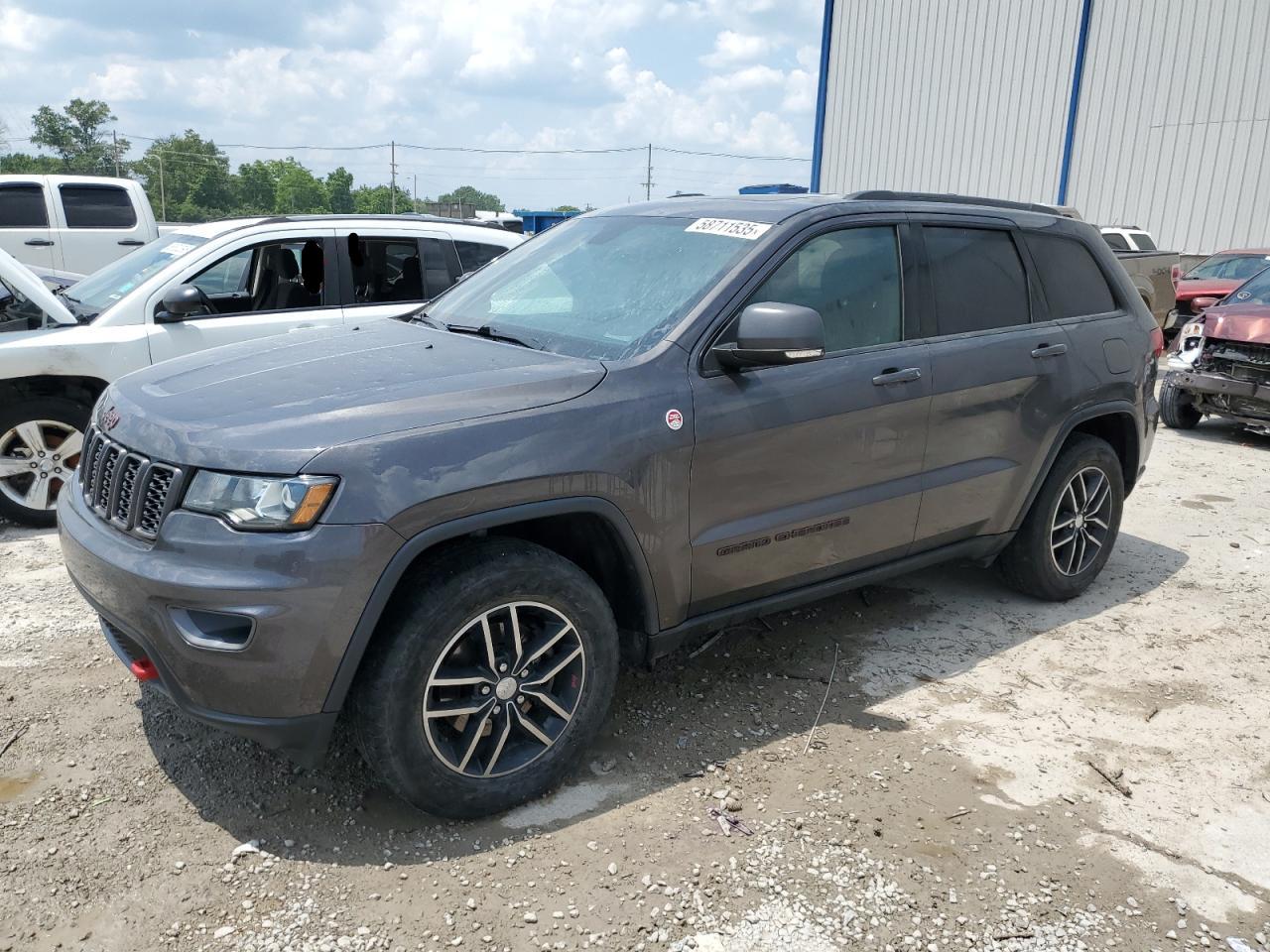 2017 Jeep Grand Cherokee Trailhawk на продаже в Lawrenceburg, KY - Hail