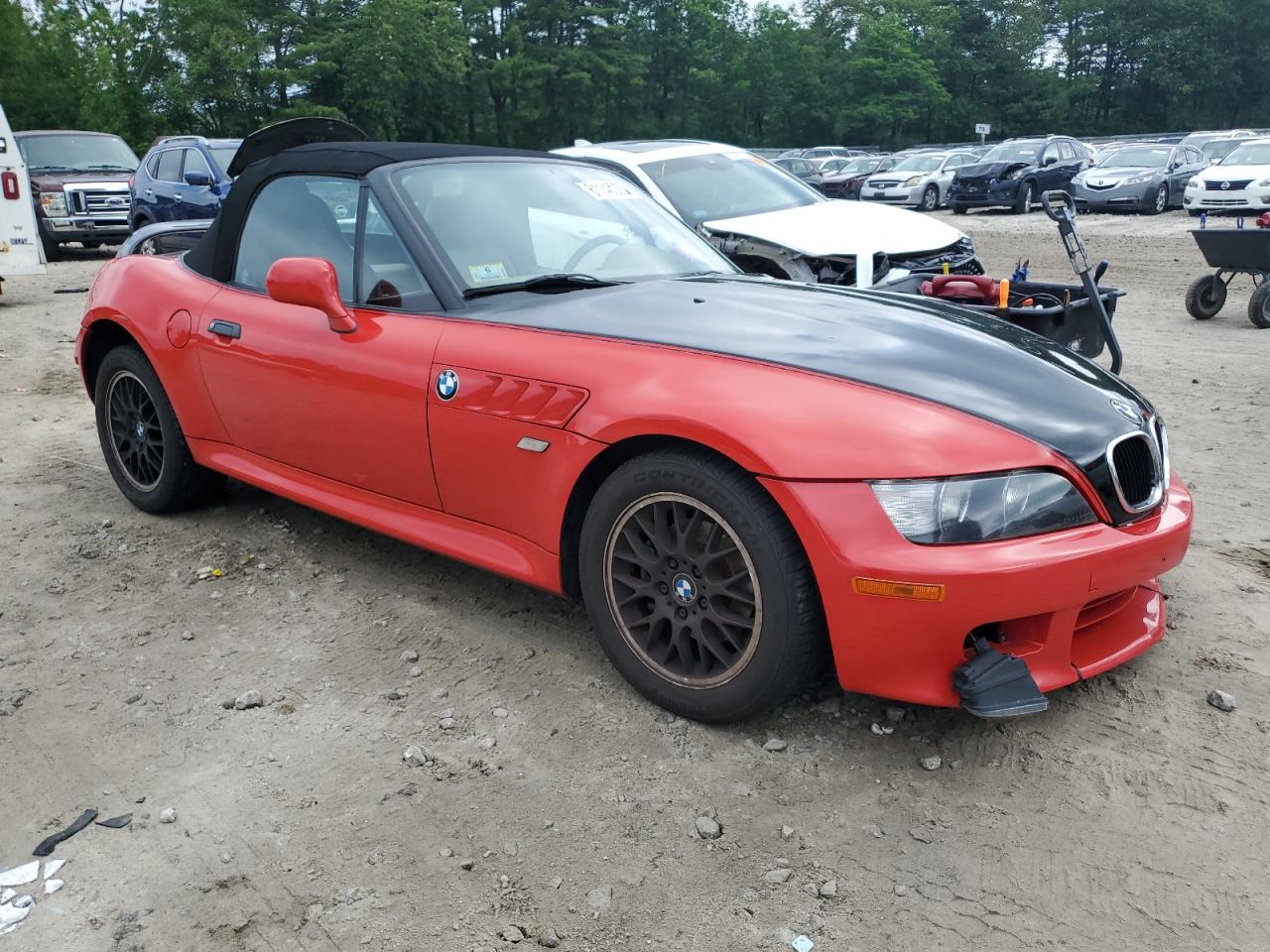 BMW Z3 2000 VIN 4USCH3348YLF41620 zdjęcie 4