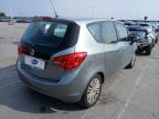 2013 VAUXHALL MERIVA ENE for sale at Copart CHESTER